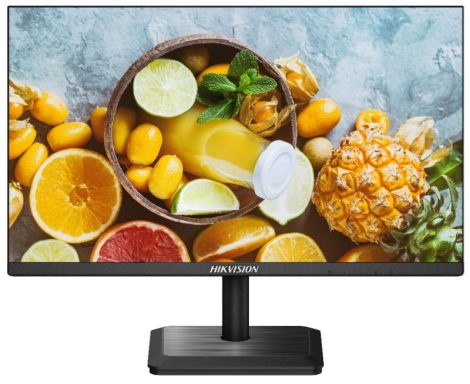 Hikvision DS-D5024FC-C 23.8 LED monitor; 178°/178° betekintési szög; Full HD felbontás; hangszóró; 24/7 működés