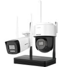   Hikvision DS-J142I/NKS422W03H IP SOHO kamera szett; 4 csatornás NVS+1 db DS-2CV1023G2-LIDWF(2.8mm)(B)+DS-2DE2C200MWG/W(2.8mm)