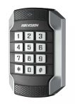   Hikvision DS-K1104MK Kártyaolvasó 13.56 MHz (Mifare); RS485 és Wiegand kimenet; kültéri; billentyűzettel