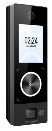 Hikvision DS-K1T323EBWX-QRE1 2,4 arcfelismerő beléptető vezérlő terminál; EM kártyaolvasó; arcfelismerő; QR kód olvasó