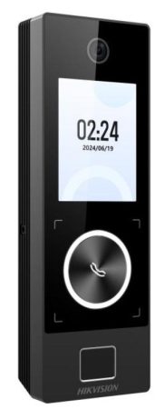 Hikvision DS-K1T323MBFWX-E1 2,4 arcfelismerő beléptető vezérlő terminál; Mifare kártyaolvasó; arcfelismerő; ujjlenyomat olvasó