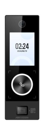Hikvision DS-K1T323MBWX-QRE1 2,4 arcfelismerő beléptető vezérlő terminál; Mifare kártyaolvasó; arcfelismerő; QR kód olvasó