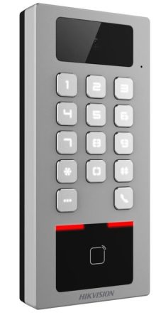 Hikvision DS-K1T502DBWX-CE1 Beléptető vezérlő terminál kamerával; Mifare, DESfire hitelesítés; IP65; IK09; WiFi