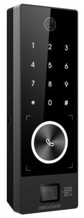 Hikvision DS-K1T510MBWX-QRE1 Beléptető vezérlő terminál; Mifare hitelesítés; QR kód olvasó; arcfelismerés; IP65; WiFi