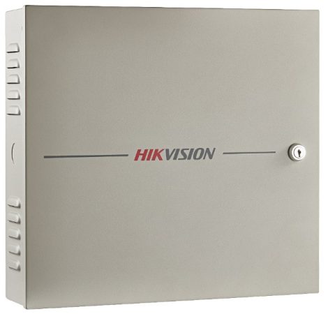 Hikvision DS-K2602T Ajtóvezérlő 2 ajtóhoz;két irány;4 Wiegand,4 RS485 olvasó;4/4 alarm/esemény be-;4 alarm relé kimenet