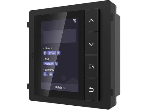 Hikvision DS-KD-DIS Társasházi IP video-kaputelefon kijelzőegység