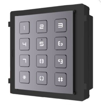 Hikvision DS-KD-KP Társasházi IP video-kaputelefon kültéri billentyűzet/tasztatúra modulegység
