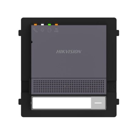 Hikvision DS-KD7000EY-ME2/Aluminum Kétvezetékes HD audio-kaputelefon kültéri főegység; moduláris; alumínium