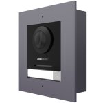   Hikvision DS-KD8003-IME1/Flush (B) Társasházi IP video-kaputelefon kültéri főegység; moduláris; süllyeszthető; 12VDC/PoE