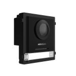   Hikvision DS-KD8003-IME1 (B) Társasházi IP video-kaputelefon kültéri főegység; fém; moduláris; 12 VDC/PoE