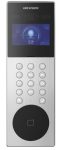   Hikvision DS-KD9203-ME6 Társasházi IP video-kaputelefon kültéri egység; arcfelismerés/kártyaolvasó; 4.3 LCD kijelzővel; fém