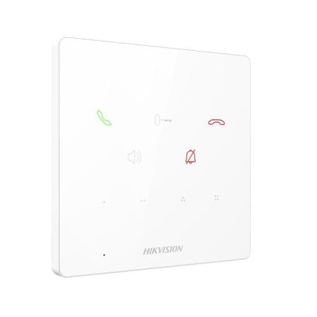 Hikvision DS-KH7000EY-E2/White Kétvezetékes HD kaputelefon beltéri egység; beépített mikrofon; fehér Hikvision DS-KH7000EY-E2/White Kétvezetékes HD kaputelefon beltéri egység; beépített mikrofon; fehér