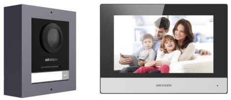 Hikvision DS-KIS602 (C) Egylakásos IP video-kaputelefon szett Hikvision DS-KIS602 (C) Egylakásos IP video-kaputelefon szett