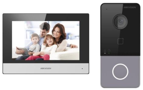 Hikvision DS-KIS603-P (D) Egylakásos IP video-kaputelefon szett Hikvision DS-KIS603-P (D) Egylakásos IP video-kaputelefon szett