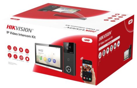 Hikvision DS-KIS610-P Egylakásos IP video-kaputelefon szett Hikvision DS-KIS610-P Egylakásos IP video-kaputelefon szett
