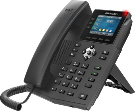 Hikvision DS-KP8000-WHE1 SIP telefon; 2.8 színes kijelző; 320x240; beépített 2,4 GHz WiFi