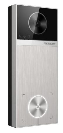 Hikvision DS-KV6114-ME1 Egylakásos IP video-kaputelefon kültéri egység; kártyaolvasóval; IR-megvilágítás; PoE; fém