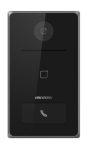   Hikvision DS-KV6133-WME1/Flush Egylakásos IP video-kaputelefon kültéri egység; kártyaolvasóval; IR-megvilágítás; WiFi;süllyeszthető