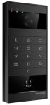   Hikvision DS-KV8114-KWQE1 IP video-kaputelefon kültéri egység; WiFi; arcfelismerés; Mifare, DesFire; Bluetooth; QR kód olv