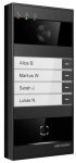  Hikvision DS-KV8114-NWQE1 IP video-kaputelefon kültéri egység; WiFi; arcfelismerés; Mifare kártyaolvasó; Bluetooth; QR kód olv