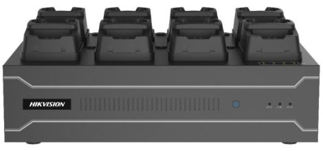 Hikvision DS-MDS001/2T( for DS-MCW407) Asztali dokkoló állomás DS-MCW407 testkamerákhoz; 8 eszközhöz; 2T beépített HDD