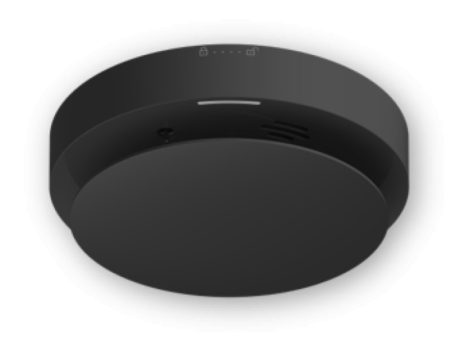 Hikvision DS-PD451SMK-WE/Black Kombinált füst- és hőérzékelő; Ax Pro központokhoz; 868 MHz; 2x CR123A; fekete