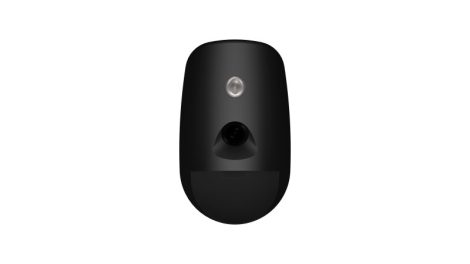 Hikvision DS-PDPC12PF-EG2-WE(B)/BLACK Beltéri PIR mozgásérzékelő AXPro központokhoz; beépített kamerával; konzol nélkül; 3x CR123A; 868MHz
