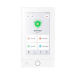   Hikvision DS-PK670MDWNP/White 7 érintőképernyős kezelő AX Hybrid Pro G2 központokhoz; 2/1 I/O; M1/DESFire; Eth./WiFi; PoE; fehér