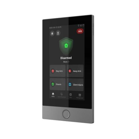 Hikvision DS-PK670W/Black 7 érintőképernyős kezelő AX Hybrid Pro G2 központokhoz; Ethernet/WiFi; fekete Hikvision DS-PK670W/Black 7 érintőképernyős kezelő AX Hybrid Pro G2 központokhoz; Ethernet/WiFi; fekete