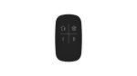   Hikvision DS-PKF1-WE(B)/BLACK Távirányító AXPro központokhoz; négygombos; 868 MHz; 1x CR2032; fekete