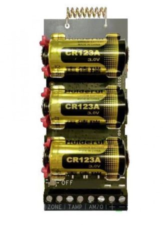 Hikvision DS-PM1-I1-WE Vezeték nélküli transmitter AXPro központokhoz; vezetékes érzékelők csatlakoztatására; 868 MHz