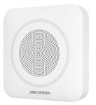   Hikvision DS-PS1-II-WE/Red Vezeték nélküli beltéri sziréna AXPro központokhoz; 110 dB; 868 MHz; 4x CR123A; piros