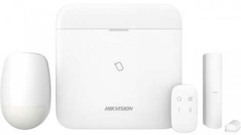 Hikvision DS-PWA96-Kit-WE 96 zónás AXPro vezeték nélküli riasztóközpont szett; 868 MHz; 3G/4G/WiFi/LAN
