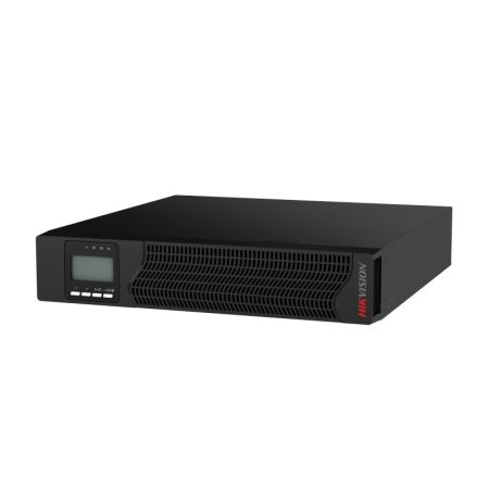 Hikvision DS-UPS02K48-R/TJS/IEC Szünetmentes tápegység; 2000 VA/1800 W; 4 db beépített akkumulátor 12V/9Ah; rackbe szerelhető