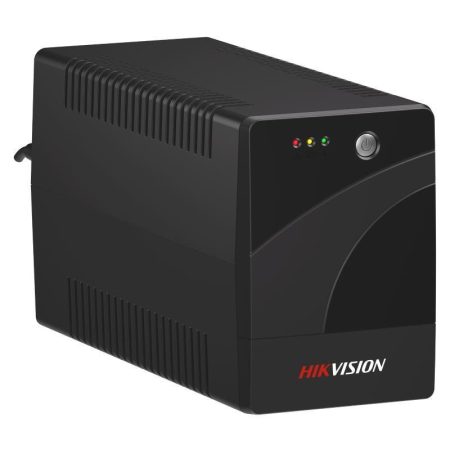 Hikvision DS-UPS1200-R Szünetmentes tápegység; 1200 VA/720 W; beépített akkumulátor 12V/9Ah; 4 db Schuko(DIN)
