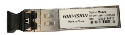 Hikvision HK-SFP-1.25G-1310-DF-MM Multimódusú SFP modul; duplex LC; 1.25G; TX1310 nm/RX1310 nm