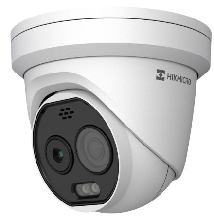 Hikvision HM-TD1218-3/G0/T1A HeatPro IP hő- (160x120) 50°x37° és láthatófény (5 MP) kamera;-20°C-150°C; villogófény-/hangriasztás