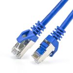   Nestron NCN-P1C6SF-1CLSBL S/FTP patch kábel; Cat6; LSOH/LSZH; réz; kék; 1 m