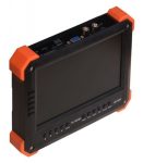   Hikvision X41T THD tesztmonitor; 7 LCD kijelző; 800x480 felbontás; analóg és TVI kamerákhoz