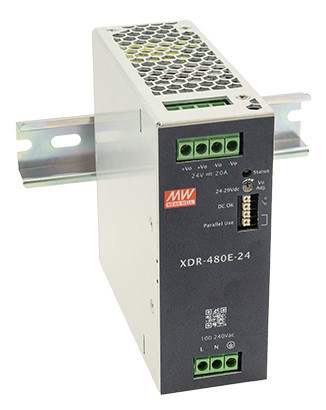 Mean Well XDR-480E-48 Ipari tápegység; 48V; 10 A; 480W; DIN sínre szerelhető Mean Well XDR-480E-48 Ipari tápegység; 48V; 10 A; 480W; DIN sínre szerelhető