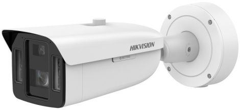 Hikvision iDS-2CD8A86G2-XZHSY(1050/4) DeepinView IP Multi-sensor rendszámolvasó csőkamera; 8 MP/4 MP; hang I/O; riasztás I/O; NEMA 4X