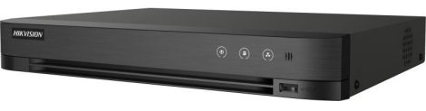 Hikvision iDS-7204HUHI-M1/XT/4A+4/1ALM 4 csatornás AcuSense THD DVR; 8MP@8fps; 5MP@12fps; 4MP@15fps; 1080p@25fps; + 4x8 MP IP