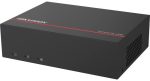   Hikvision iDS-E04HQHI-XB 4 csatornás AcuSense THD DVR; 5MP lite@12fps 1080p @15fps; +1x6MP IP csatorna; 512GB eSSD